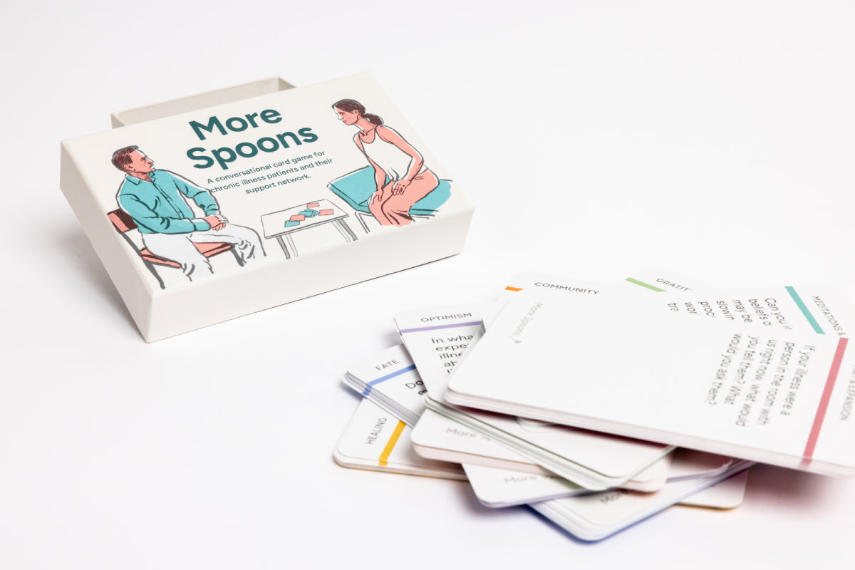 More Spoons: A conversational card deck for chronic illness & support
