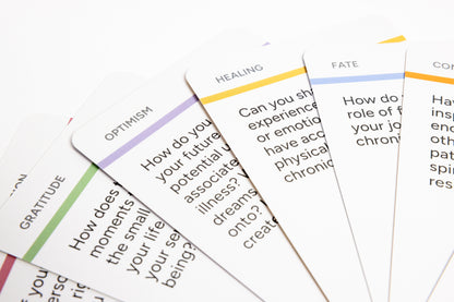 More Spoons: A conversational card deck for chronic illness & support